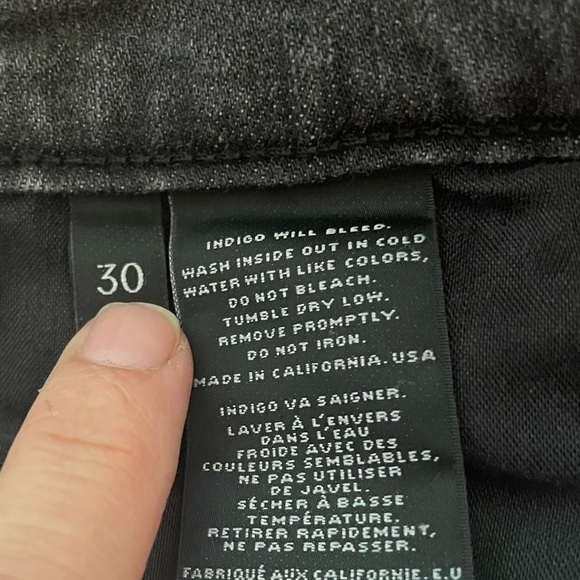 J Brand | Black Distressed Jax Skinny Jeans - Picture 8 of 8